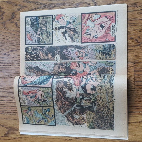 Vintage 70s Red Sonja She Devil With A Sword Vol. 1 No. 5 Marvel Comics Group - Picture 11 of 16